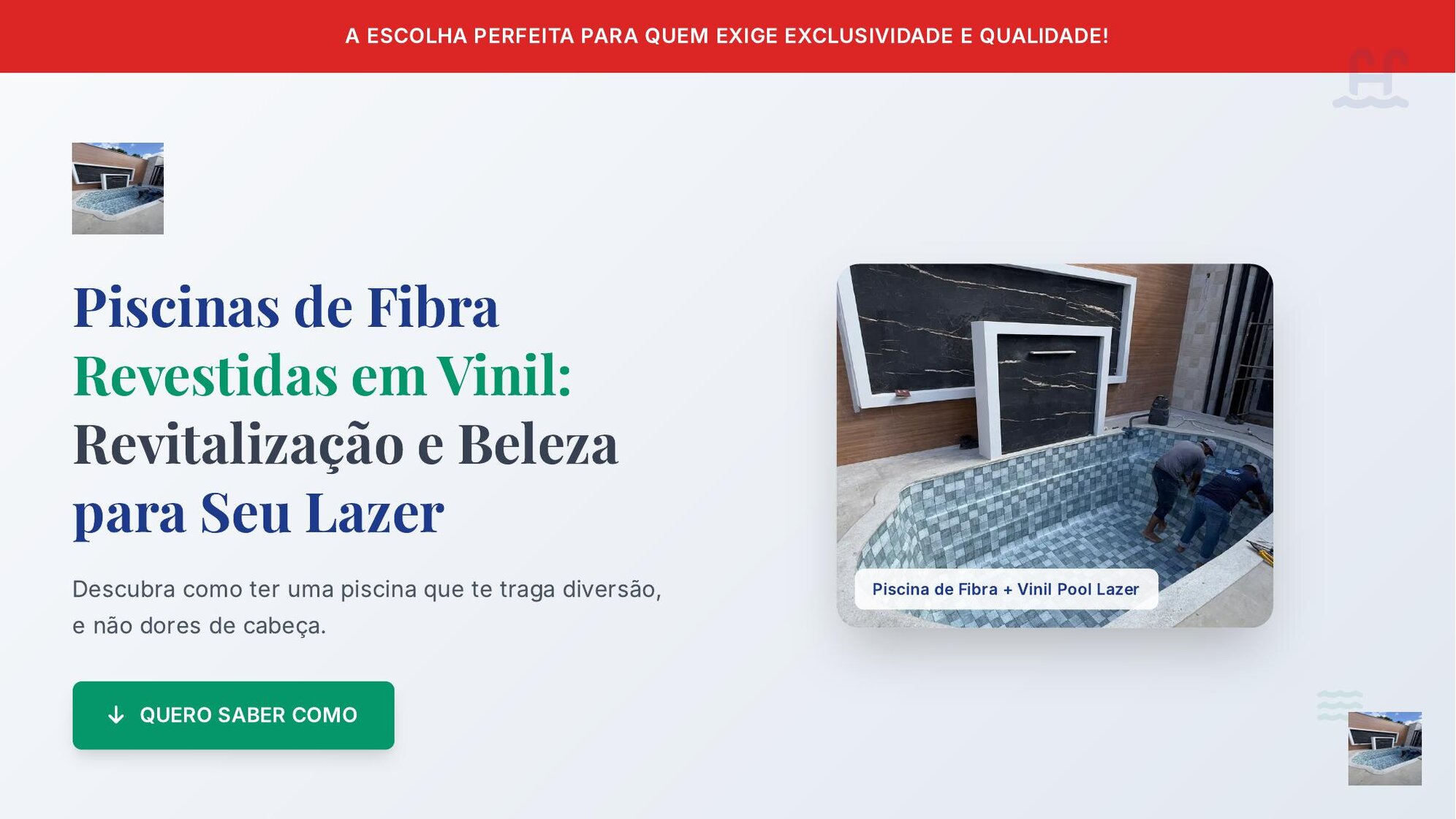Comparativo Fibra x Vinil página 1